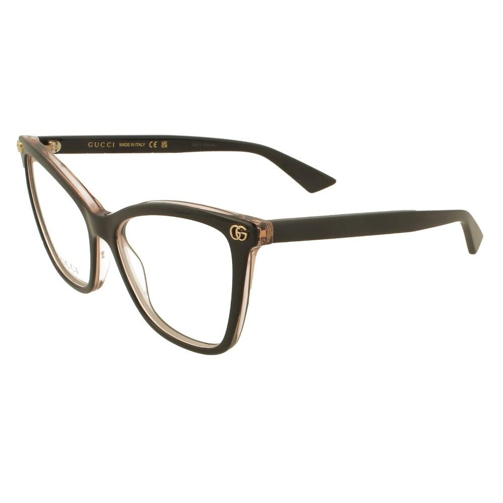 NWT Gucci GG1817O-003 Black 55mm Eyeglasses - Picture 4 of 7